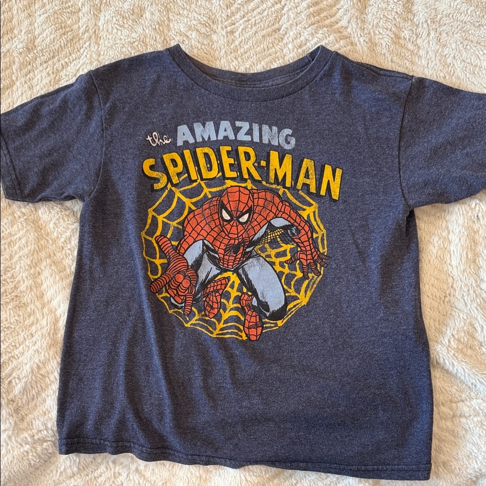 Marvel Blue Spider-Man Short Sleeve Tee
